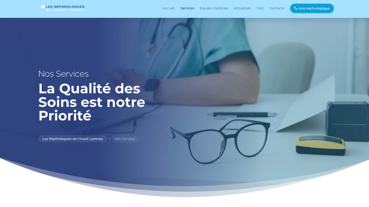 Le Nouveau Site des Néphrologues de l’Ouest Lyonnais : un véritable guide pour Patients et Familles